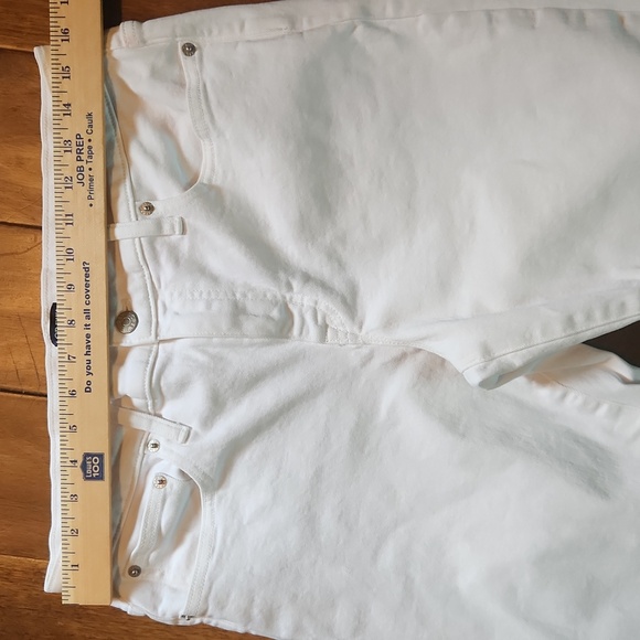 J. Crew white, slim boyfriend jeans in excellent condition! - Picture 8 of 11